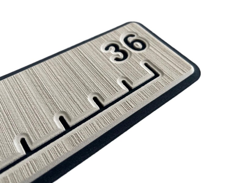 Next Level Inc . | Fish Ruler | SeaDek | 36 inch Fish Measurement Tool | Perfect for Boats and Kayaks | Terra/Black - Image 2